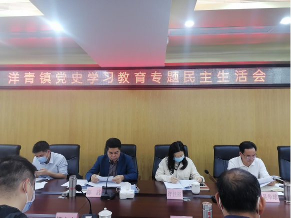 洋青鎮召開黨史學習教育專題民主生活會簡報1.27619.png